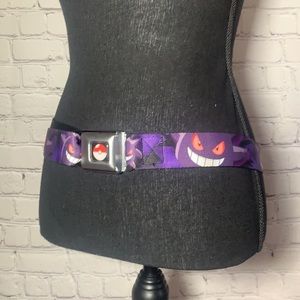 Gengar / ghost Pokémon buckle belt!